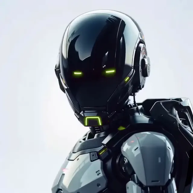 Belmond AI robot looking straight at the camera