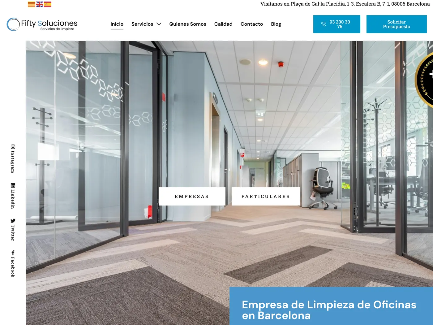 Web de Fifty Soluciones