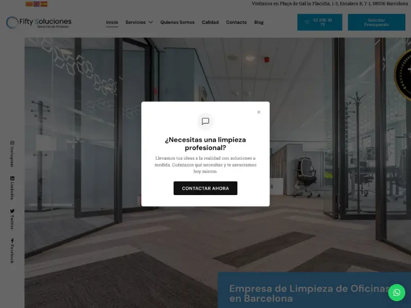 Web de Fifty Soluciones