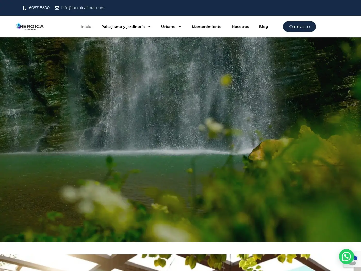 Web de Heroica Natural Building