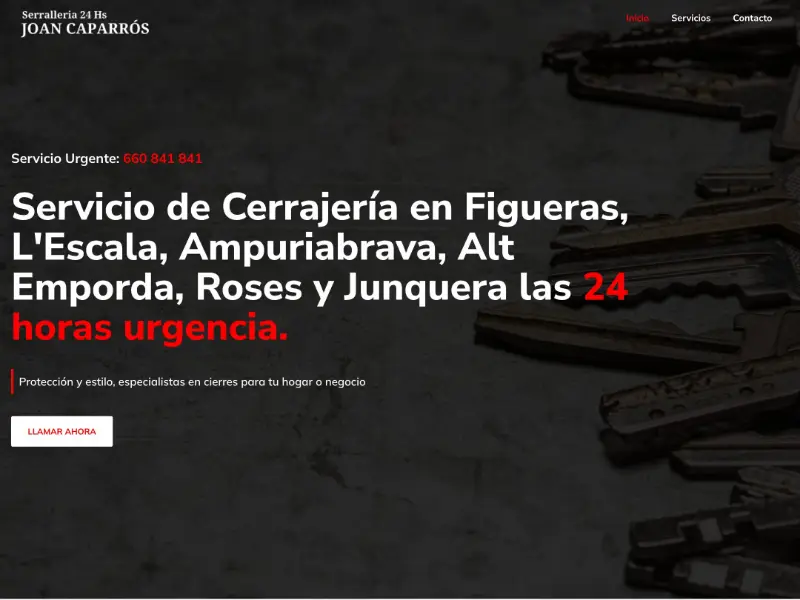 Serraller Joan Caparros website